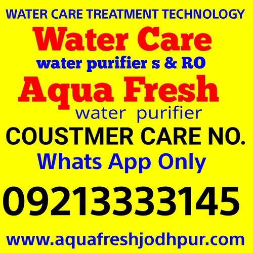 Aquafresh Water Purifier Customer Care Number