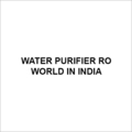 Water Purifier Ro World In India